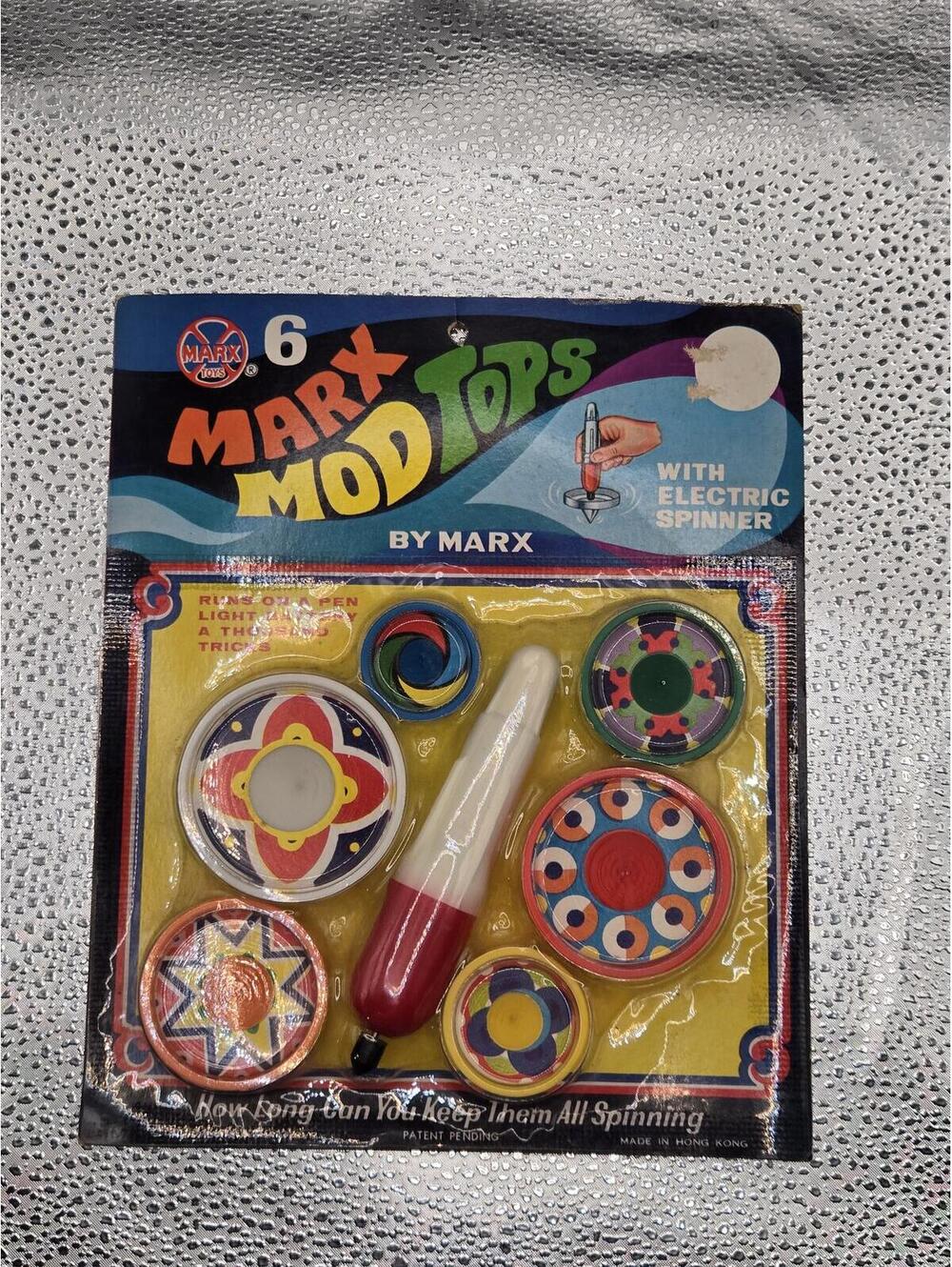 Marx Mod Tops Fidget Electric Spinner The Original Vintage MOC NEW Sealed